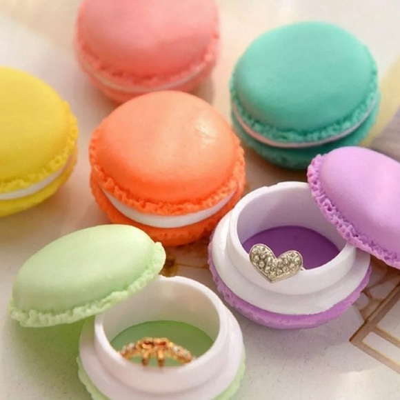 Macaron Trinket Box - Multiple Colors Available! - Picture 3 of 8